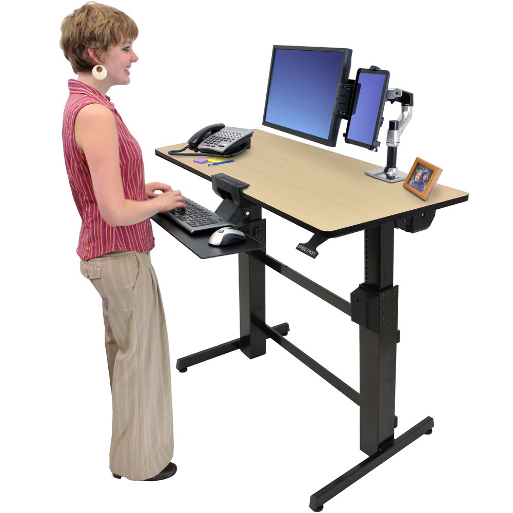 Stand and work with ergotron 24-271-928