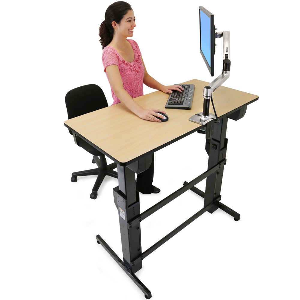 Stand and work with ergotron 24-271-928