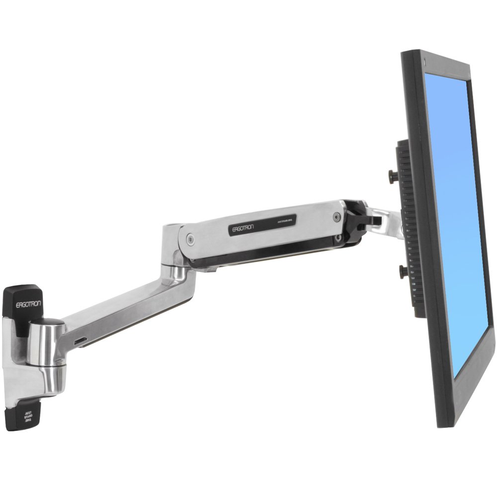 Ergotron 45-353-026 LX Sit-Stand Wall Mount Arm