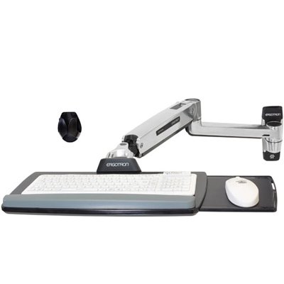 Long Reach Wall Mount Monitor Arm - ErgoDirect EDM-1201W