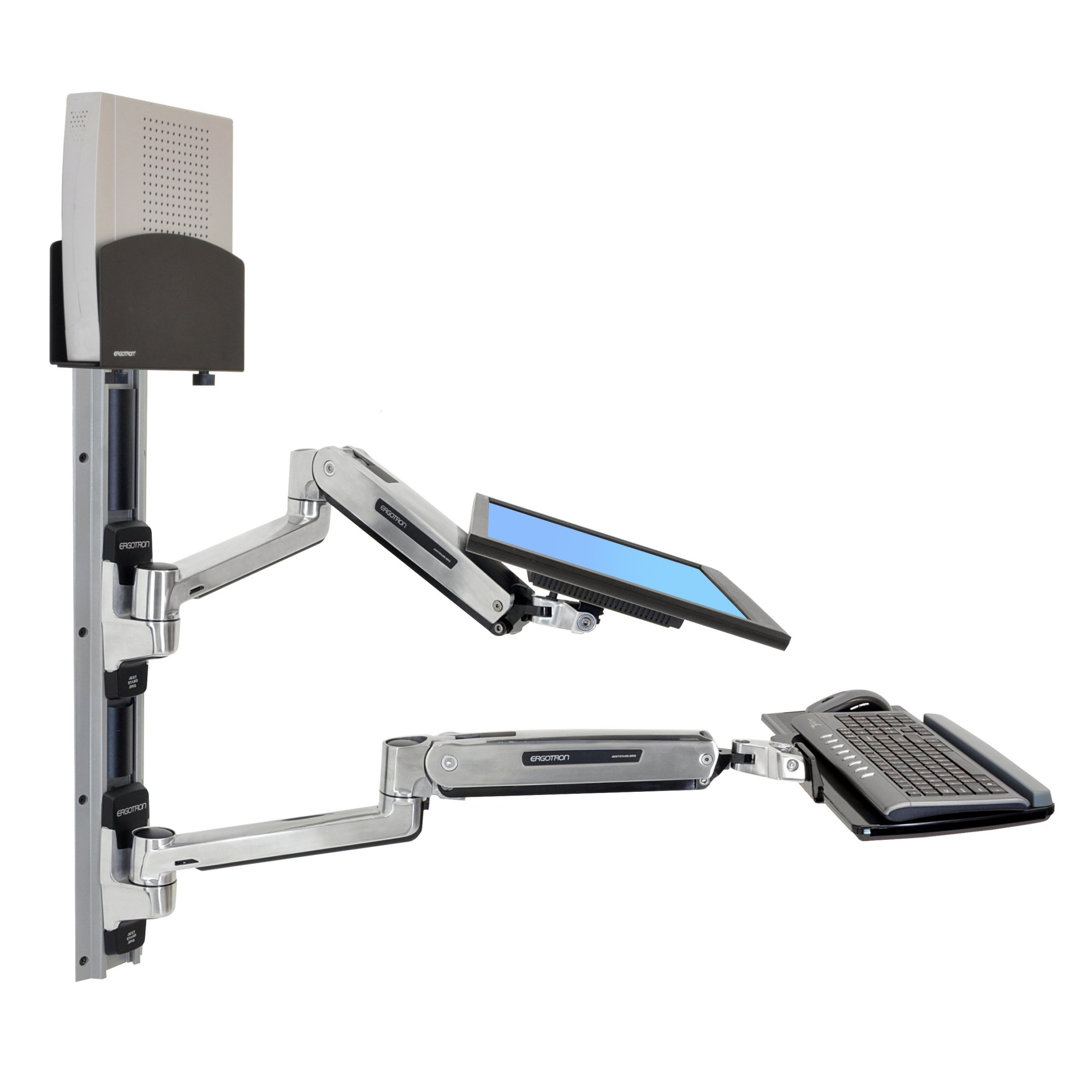 Ergotron 45-359-026 LX Sit-Stand Wall Mount System