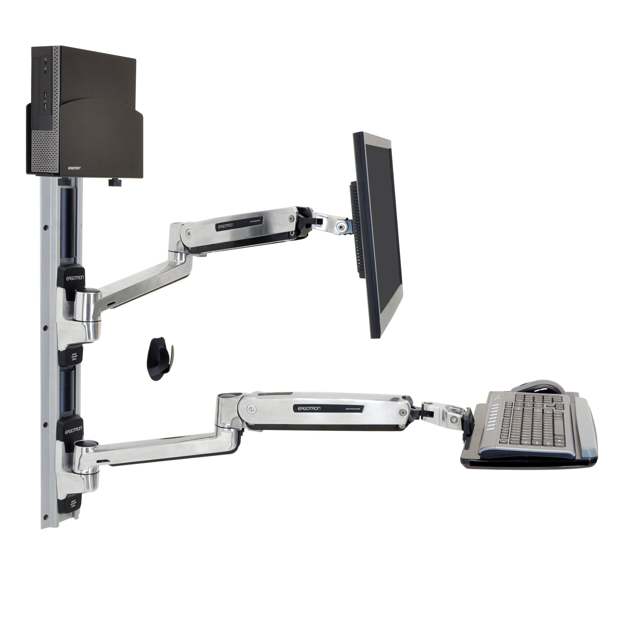 Ergotron 45-359-026 LX Sit-Stand Wall Mount System