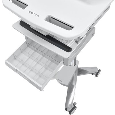 Ergotron SV41-3210-0 StyleView Cart with LCD Arm, 1 Drawer