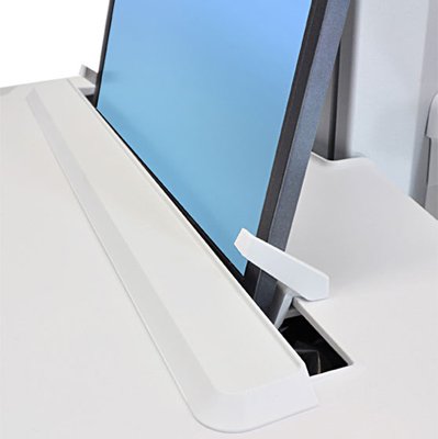 Ergotron SV42-3122-1 SV Laptop Cart, LiFe Powered, 2 Drawers
