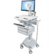 Ergotron SV42-3322-1 SV Cart with LCD Pivot, LiFe Powered, 2 Drawers