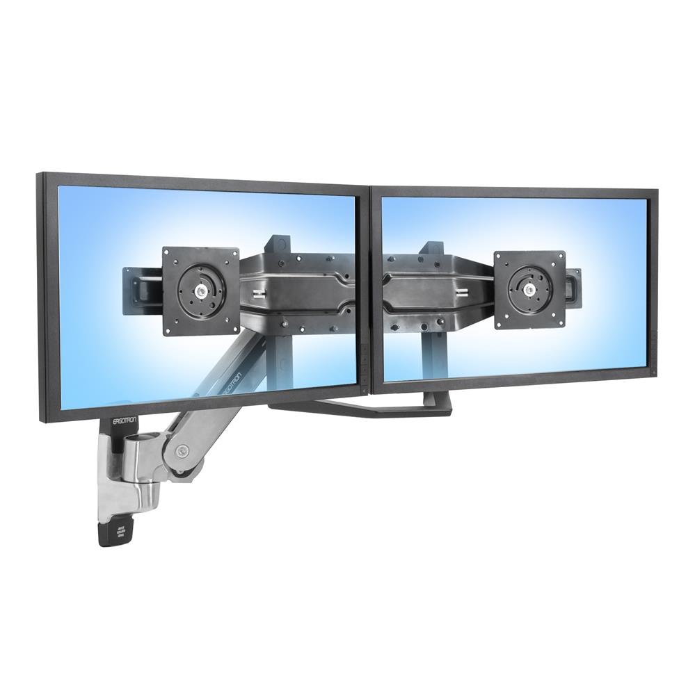 Ergotron 97-718-009 Dual Monitor & Handle Kit for Interactive Arm