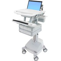 Ergotron SV42-3141-1 SV Laptop Cart, SLA Powered, 4 Drawers