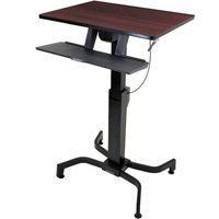 Ergotron 24-280-927 WorkFit-PD, Sit-Stand Desk (walnut)
