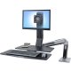 Ergotron 24-317-026 WorkFit-A, Single LD with Worksurface