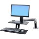 Ergotron 24-391-026 WorkFit-A with Suspended Keyboard, Single HD