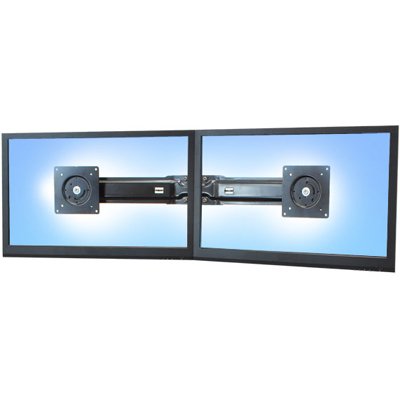 Open box Ergotron 97-783 Dual Monitor and Handle Kit