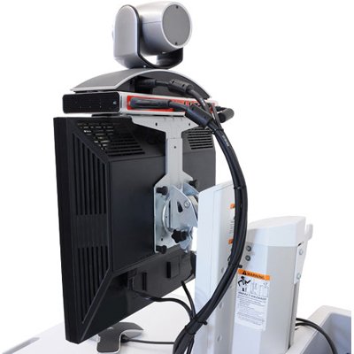 Ergotron SV41-53E0-1 StyleView Telepresence Cart, Single Monitor