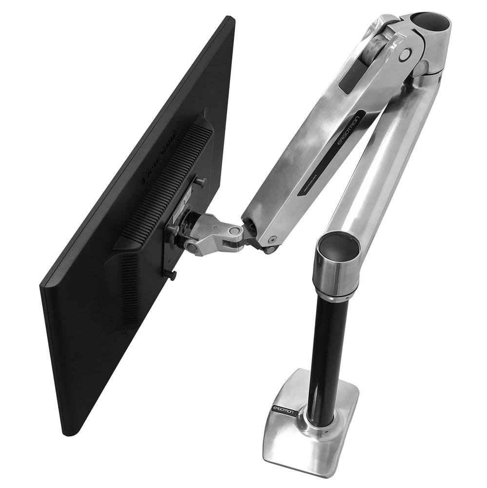 Ergotron 45-384-026 LX HD Sit-Stand Desk Mount Monitor Arm