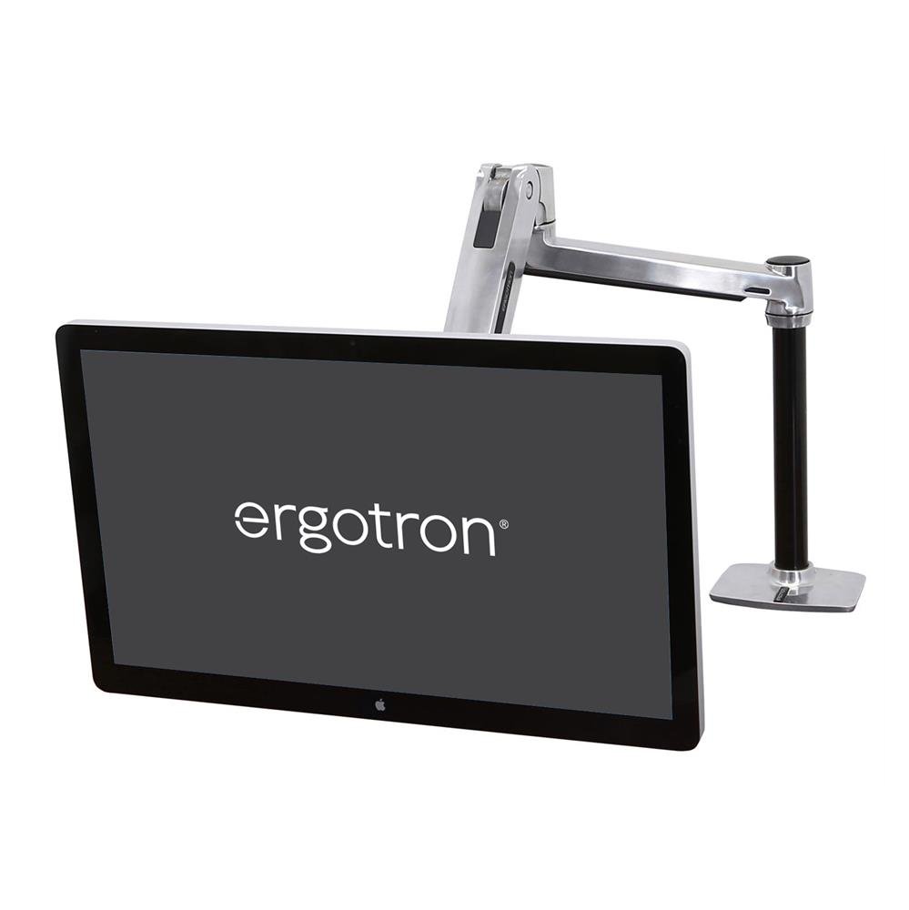 Ergotron 45-360-026 LX Sit-Stand Desk Mount Monitor Arm