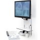 Ergotron 61-080-062 SV Sit-Stand Vertical Lift, Patient Room