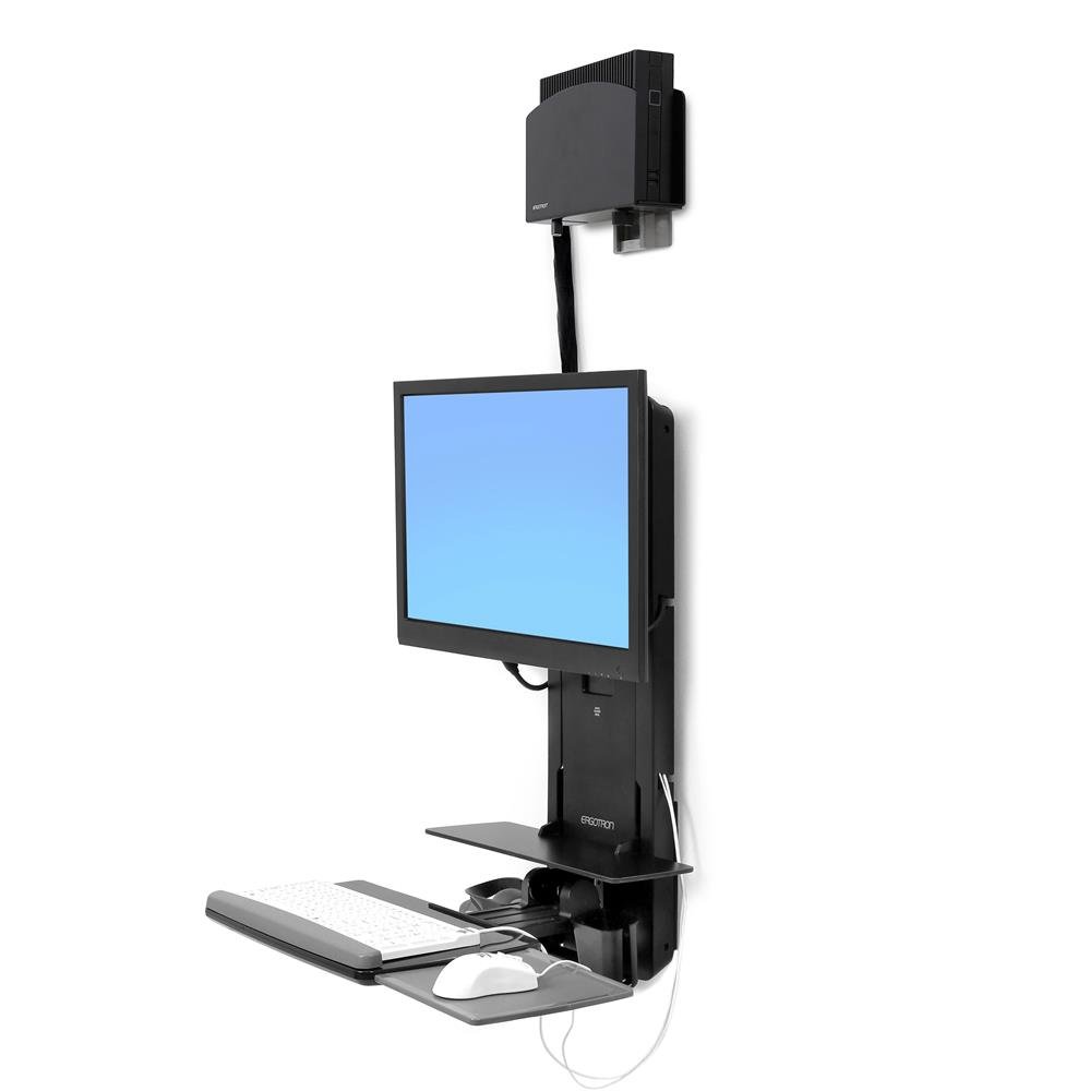 Ergotron 61-080-085 SV Sit-Stand Vertical Lift, Patient Room