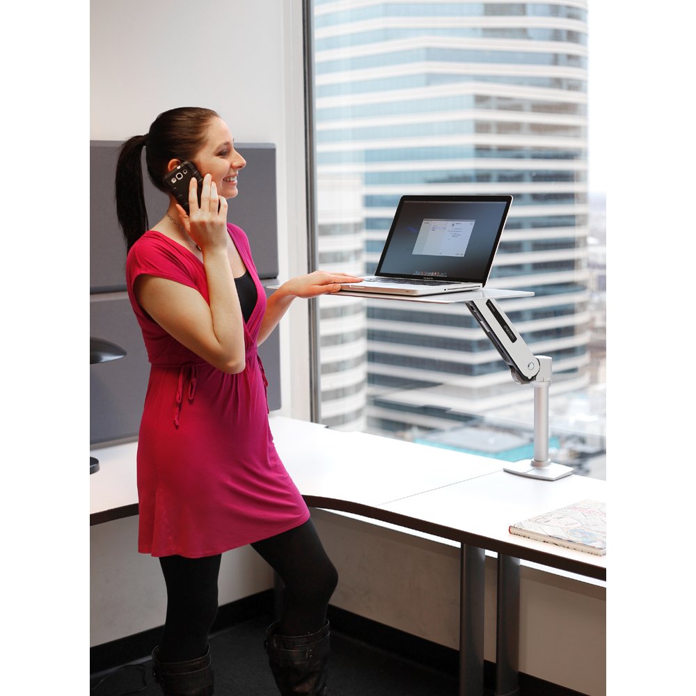 Ergotron 24-408-227 facilitates movement