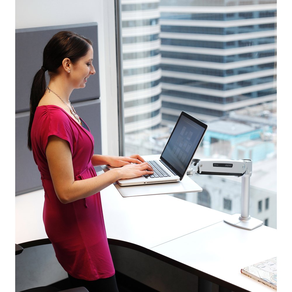Stand and work with Ergotron 24-408-227 WorkFit-P