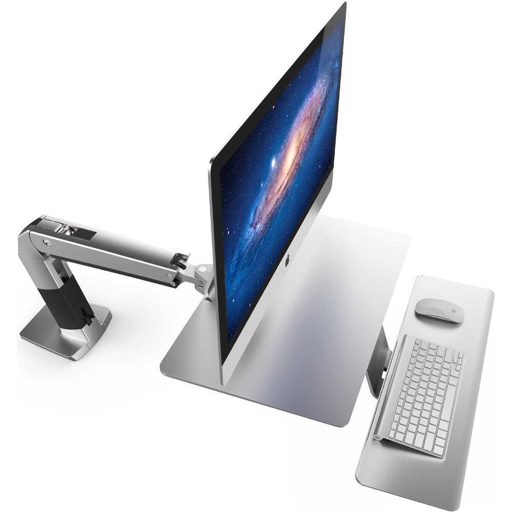Top view of ergotron 24-414-227 WorkFit-A
