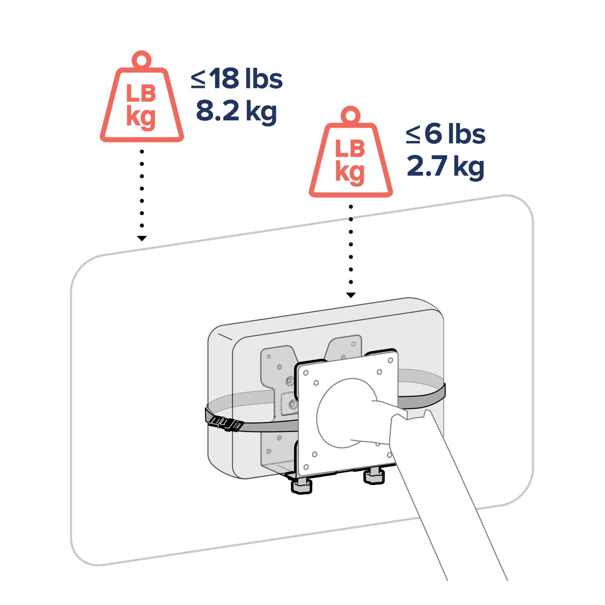 Ergotron 80-107-200 Thin Client Mount ( Black)