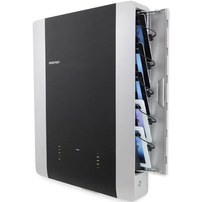 Ergotron DM10-1006-1 Tablet Management Wall Mount, 10 Devices