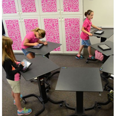 Mobility of Ergotron 24-458-200 LearnFit