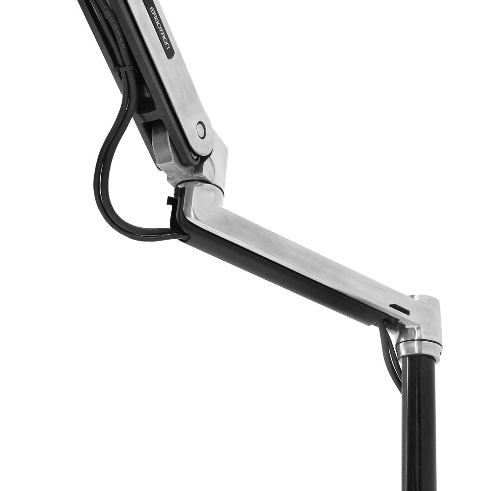Neat cable management of Ergotron 45-405-026