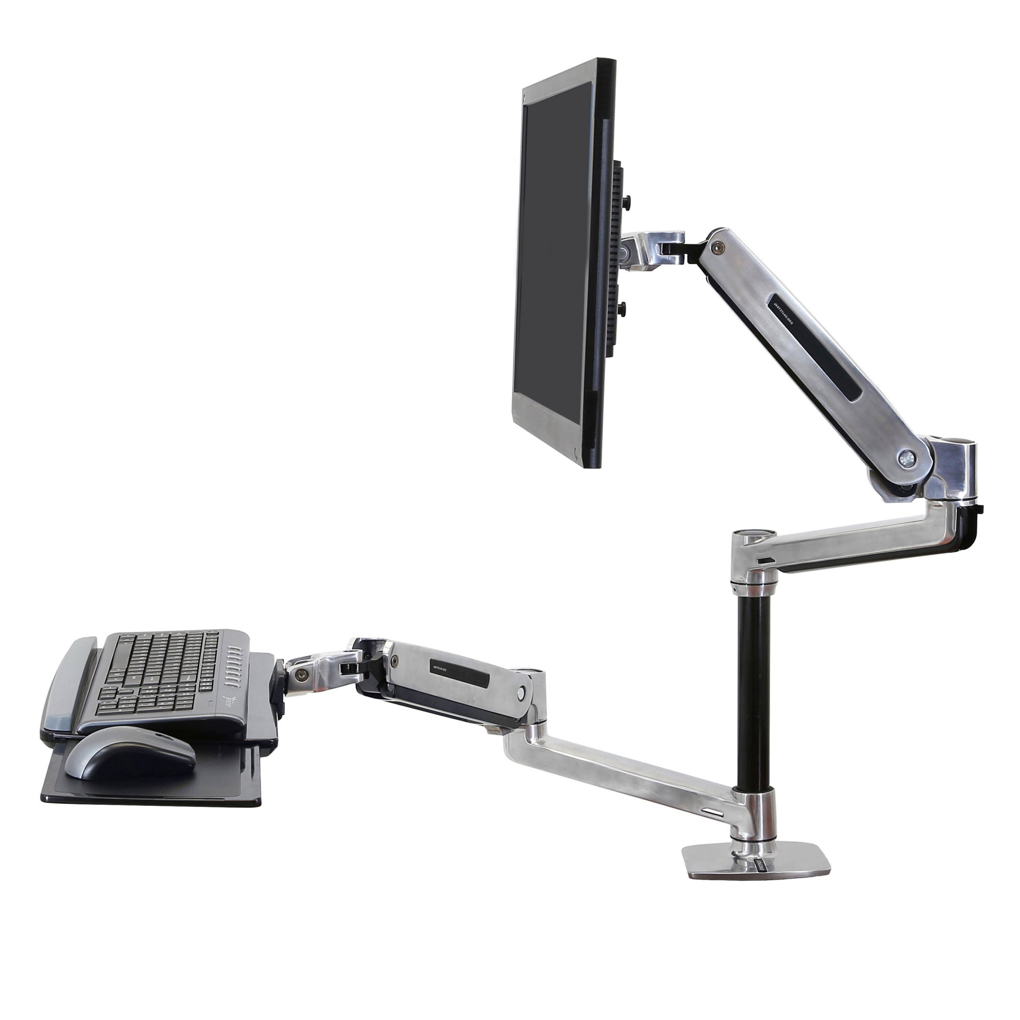 Ergotron 45-405-026 WorkFit-LX Sit-Stand Desk Mount System