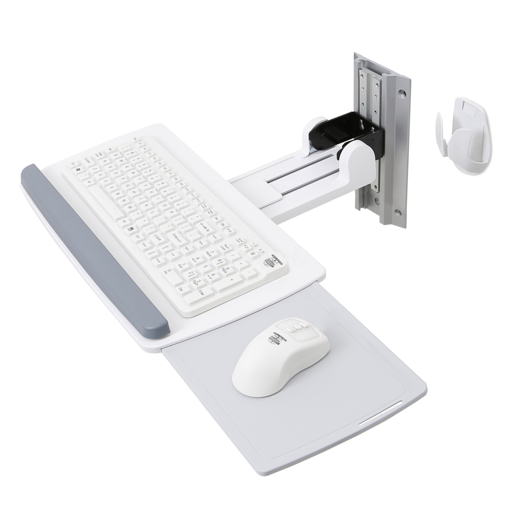 45-403-062 - White Neo-Flex Keyboard Wall Mount