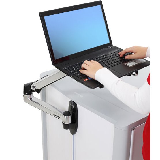 with Laptop arm