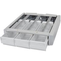 Ergotron 97-864 SV Supplemental Storage Drawer, Triple