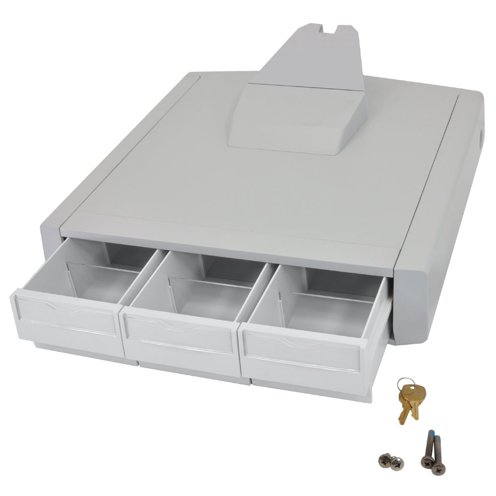 Ergotron 97-865 SV Primary Storage Drawer, Triple
