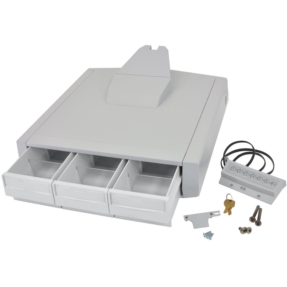 Ergotron 97-903 SV43 Primary Triple Drawer for Laptop Cart