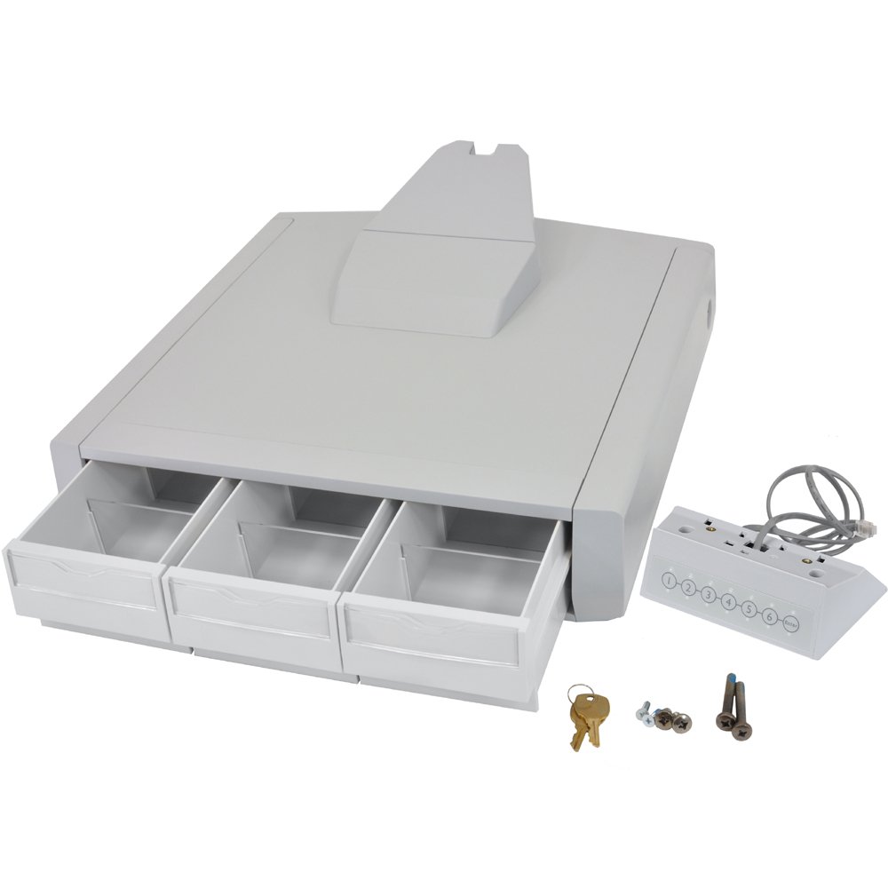 Ergotron 97-867 SV44 Primary Triple Drawer for LCD Cart