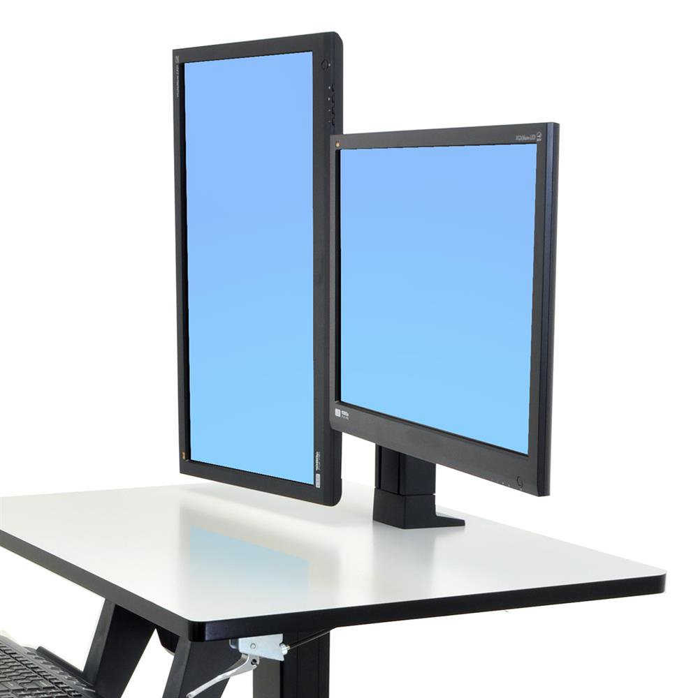 Ergotron 97-904 WorkFit Dual Monitor Kit