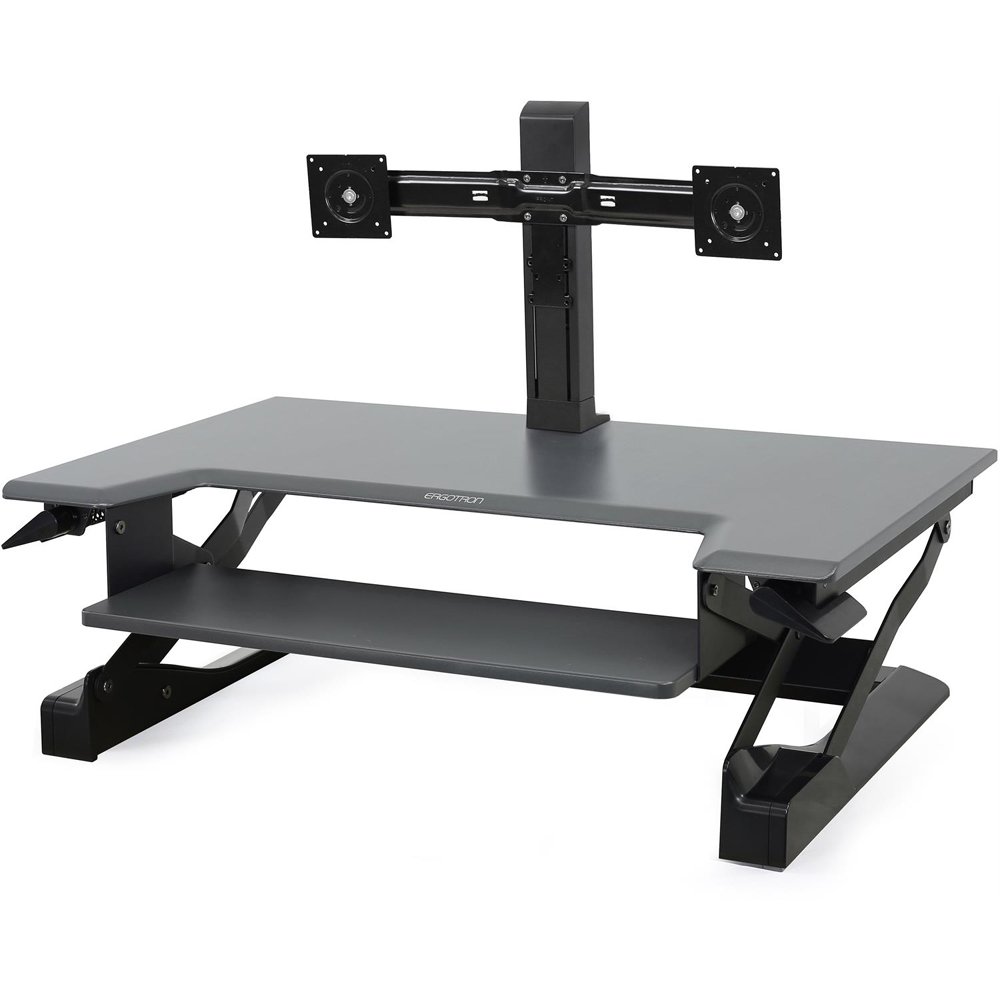 Ergotron 97-904 WorkFit Dual Monitor Kit