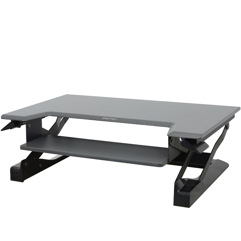 Ergotron 33-397-085 WorkFit-T in lowered position
