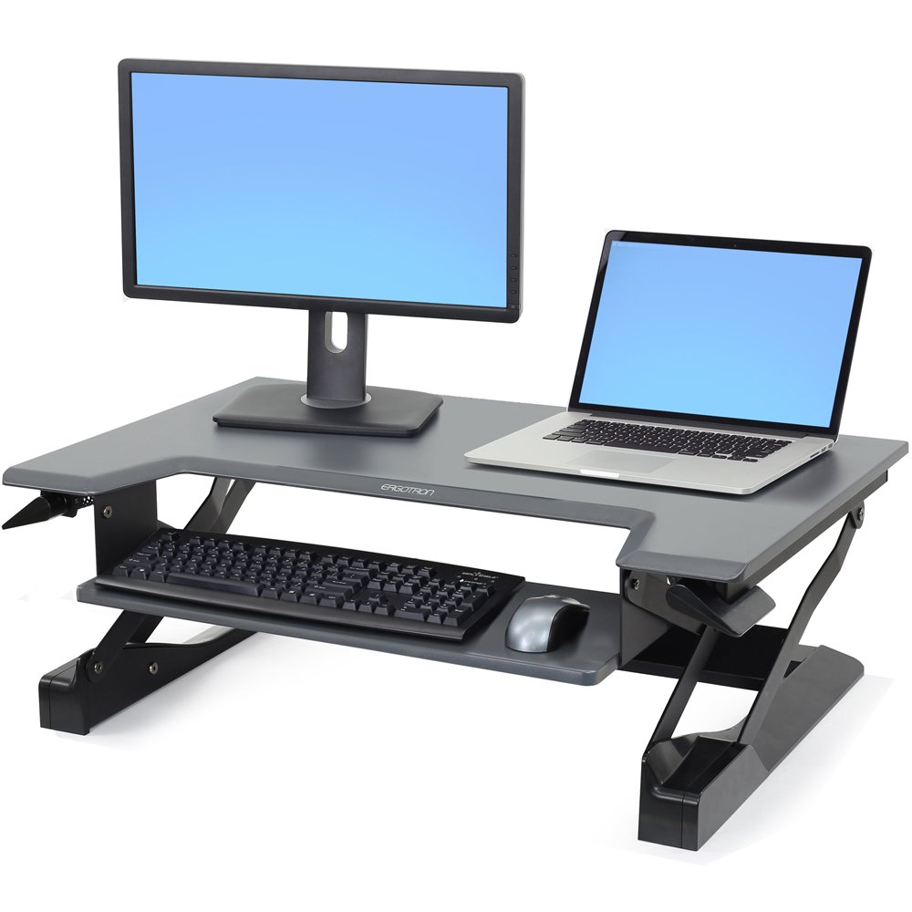 Add a laptop on Ergotron 33-397-085 WorkFit-T