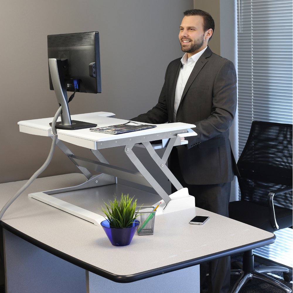 Install Ergotron 33-397-062 WorkFit-T easily on your desk!