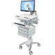 Ergotron StyleView SV43-1290-0 Cart with LCD Arm and 9 Drawers