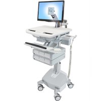 Ergotron SV44-1262-1 SV Cart w/ LCD Arm, LiFe Powered, 6 Drawers