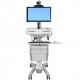 Ergotron SV43-53E0-1 StyleView Telepresence Cart, Single Monitor