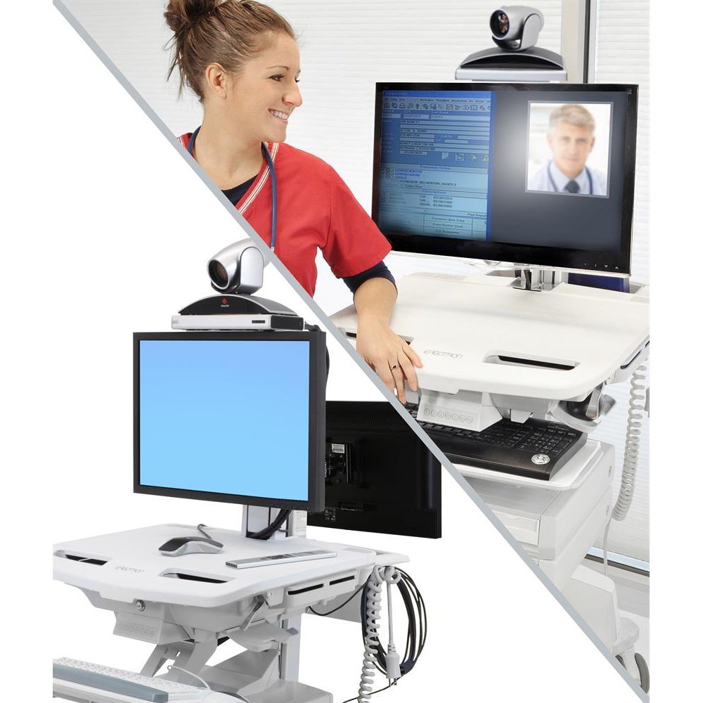 Ergotron 97-872 Telepresence Kit, Back-to-Back, for SV43/44 Cart