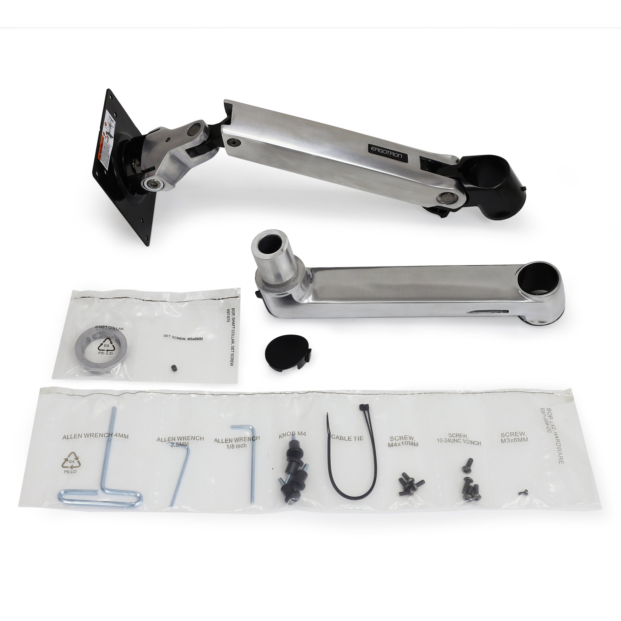 Ergotron 97-940-026 LX Arm, Extension and Collar Kit