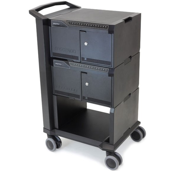 Ergotron DM32-1016-1 Tablet Management Cart 32 with ISI