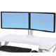 Ergotron 97-934-062 WorkFit Dual Monitor Kit