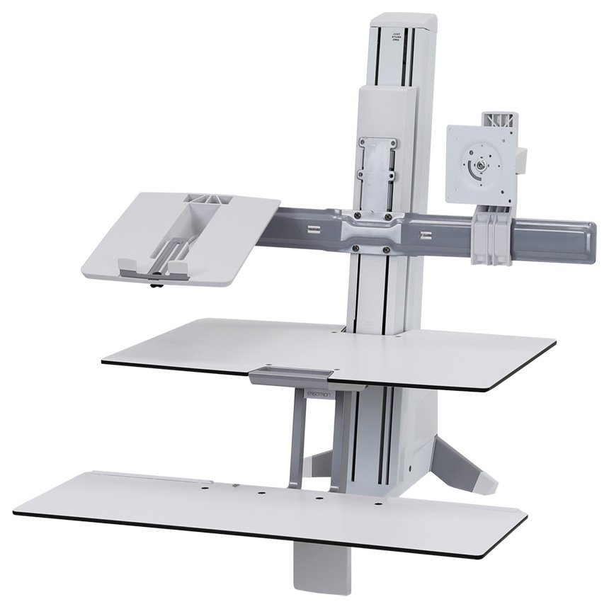 Ergotron 97-938-062 WorkFit Conversion Kit: Dual to LCD & Laptop