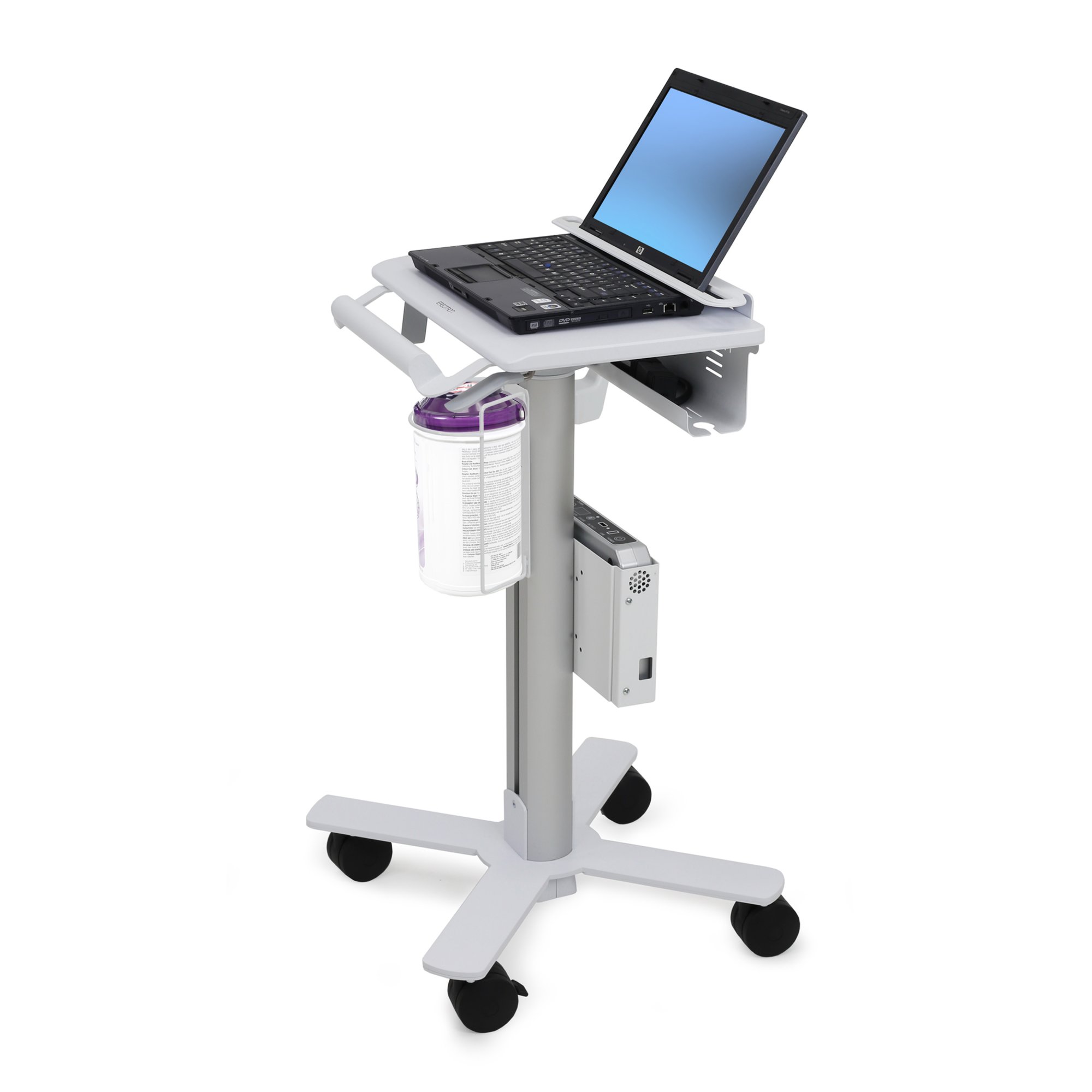 Ergotron SV10-1100-0 StyleView Laptop Cart, SV10, non-powered