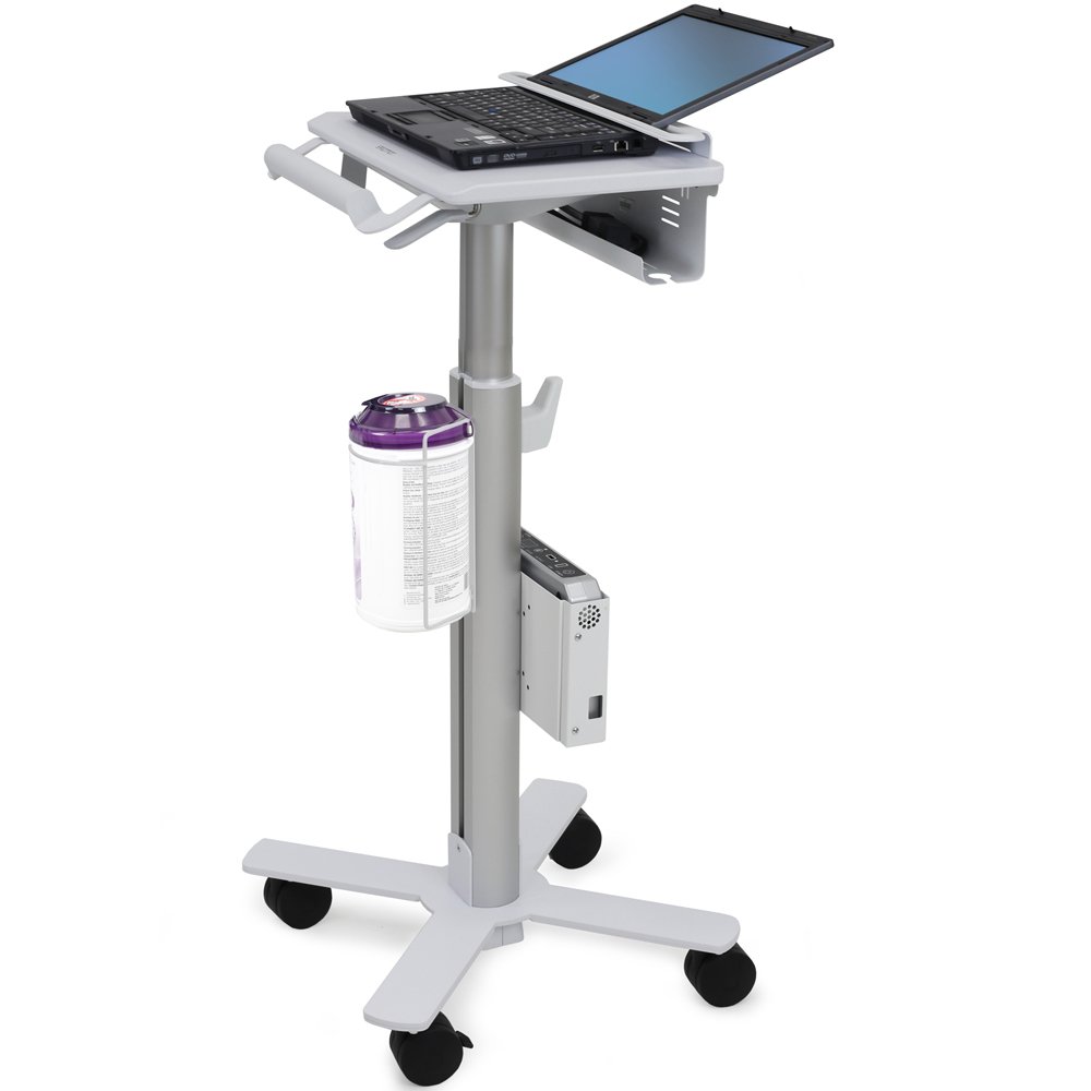 Ergotron SV10-1100-0 StyleView Laptop Cart, SV10, non-powered