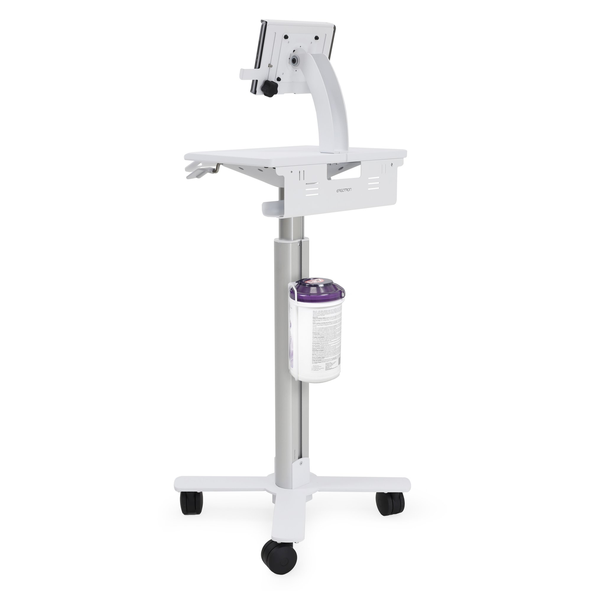 Ergotron SV10-1400-0 StyleView Tablet Cart, SV10, non-powered